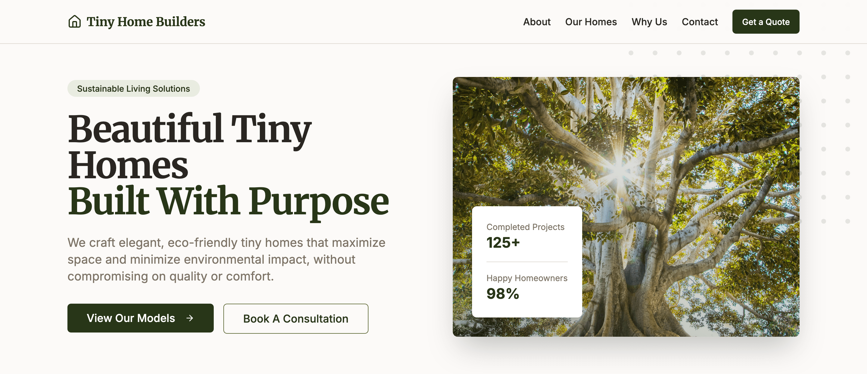 Tiny Home Construction